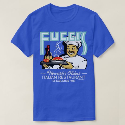 Red Sauce Revival Fuccis Italiaans Restaurant Newa T-shirt (Design voorkant)