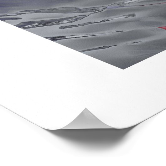 Red Saucer Attack Poster (Hoek)