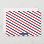 Red Save the Date Postal Service Collectie (Achterkant)