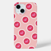 Red Scalloped Cute Love Hearts Valentijnsdag Case-Mate iPhone Case