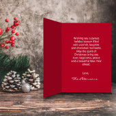 Red Scandinavian Folk Art Scandinadic kerstboom