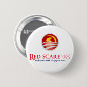 Red Scare Button (Voorkant /achterkant)