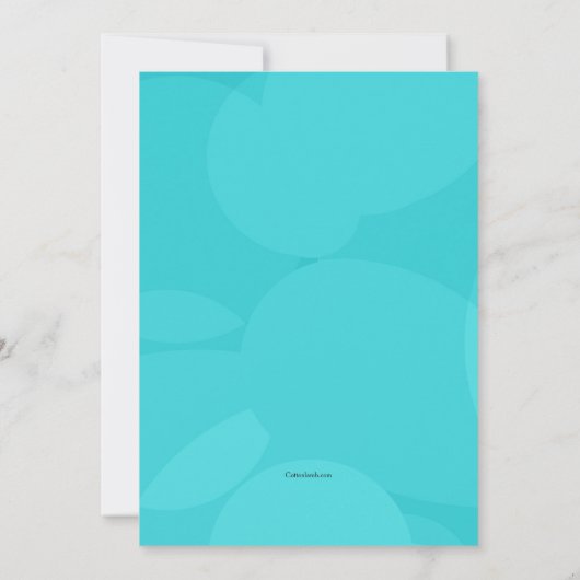 Red Scarf Holiday Party Uitnodiging (Achterkant)