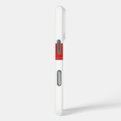 Red Scarf Snowman Kostuum voor je iPhone Case-Mate iPhone Case (Achterkant / Rechts)