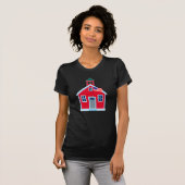 Red School House T-shirt (Voorkant volledig)