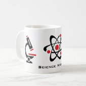 Red Science Matets Design Mok (Voorkant links)