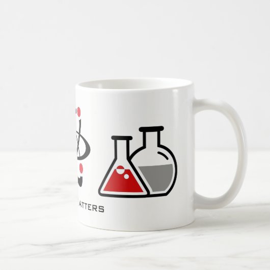 Red Science Matets Design Mok (Rechts)