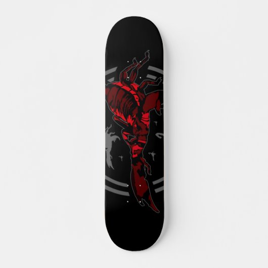 Red Scorpion Persoonlijk Skateboard (Voorkant)