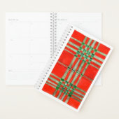 RED SCOTT TARTAN 5.5x8.5 Planner / Agenda (Display)