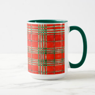 RED SCOTT TARTAN Tall Hunter Green Combo Mok