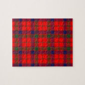 Red Scottish Tartan Legpuzzel (Horizontaal)
