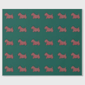 Red Scottish Terrier-inpakpapier Cadeaupapier (Vlak)