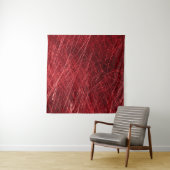 Red scratch abstract backgroundabstract, aged, alu wandkleed (In situ)