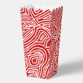 Red Scribbleprint Bedankdoosjes (Voorkant)