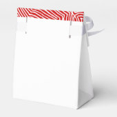 Red Scribbleprint Patroon Bedankdoosjes (Achterkant)