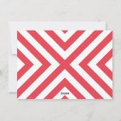 Red Script Happy Valentine's Day Photo Lijst Feestdagenkaart (Achterkant)