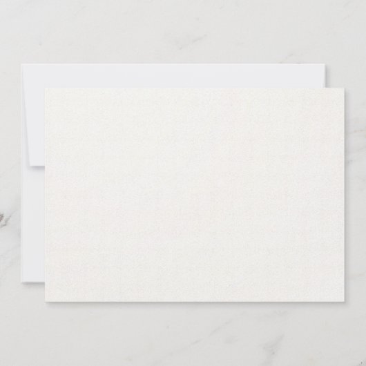 Red Seal Wedding Invitation Kaart (Achterkant)