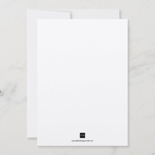 Red seashell simpele elegante trouwuitnodiging kaart (Achterkant)