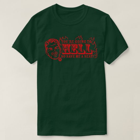 RED SEAT HELL T-SHIRT (Design voorkant)
