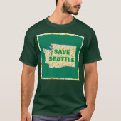 RED SEATTLE T-SHIRT (Voorkant)