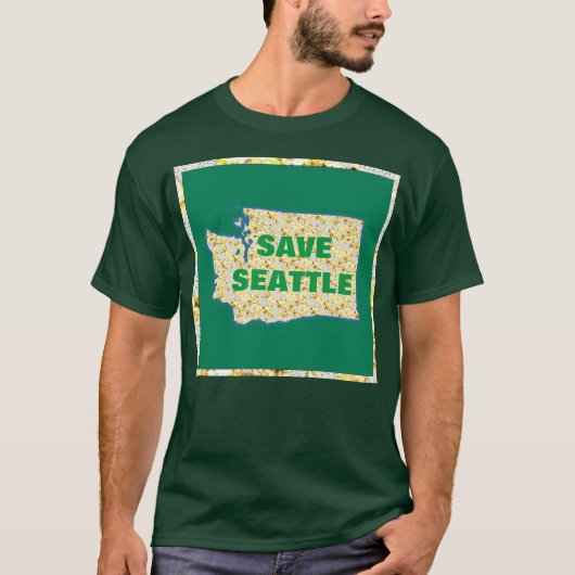 RED SEATTLE T-SHIRT (Voorkant)