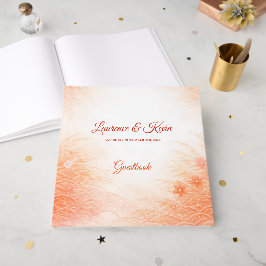Red Seigaiha – Japanse Trouwcollectie Gastenboek