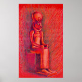 Red Sekhmet Poster (Voorkant)