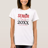 Red Senior Class of T-shirt (Voorkant)