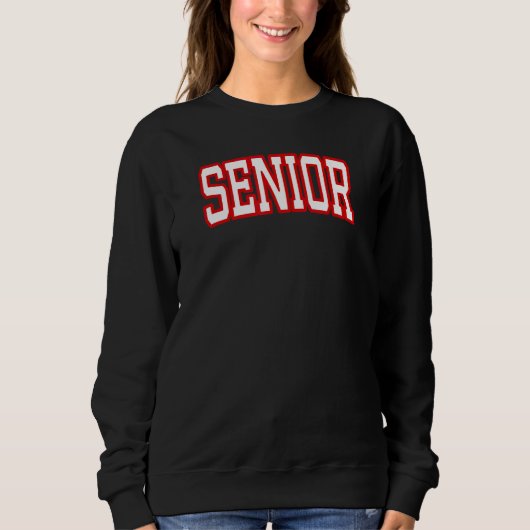 Red Senior College Football Costume Coach Student  Trui (Voorkant)
