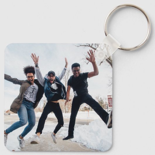 Red Seniors Seniors Seniors Sleutelhanger (Achterkant)