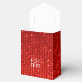 Red Sensation Keep Calm en have Jouw tekst Bedankdoosjes (Geopend)