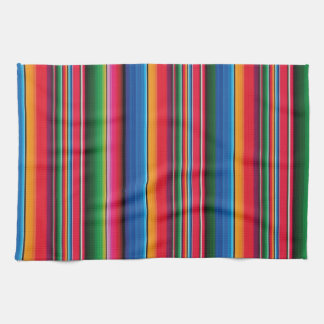 Red Serape Saltillo traditional mexican blanket Theedoek
