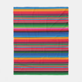 Red Serape Saltillo traditionele mexicaanse deken (Voorkant)