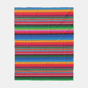 Red Serape Saltillo traditionele mexicaanse deken