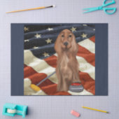 RED SETTER CURLING  TISSUEPAPIER (Craft)