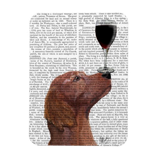 Red Setter Dog Au Vin Magneet (Verticaal)