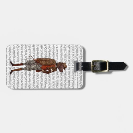 Red Setter Rider Full Bagagelabel (Voorkant horizontaal)