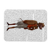 Red Setter Rider Full Magneet (Horizontaal)