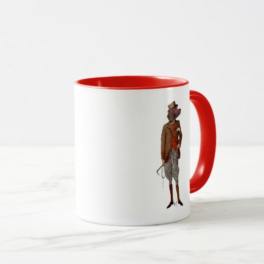 Red Setter Rider Full Mok (Voorkant rechts)