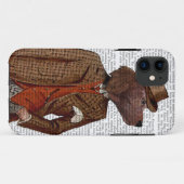 Red Setter Rider Portrait Case-Mate iPhone Case (Achterkant (horizontaal))