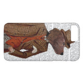 Red Setter Rider Portrait Case-Mate iPhone Case (Achterkant (Horizontaal))