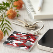 Red Shadows Camo Sleutelhanger (Voorkant Rechts)