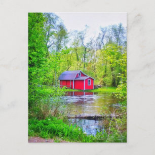 RED SHED BRIEFKAART