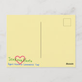 RED SHED GREEN BRIEFKAART (Achterkant)