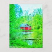 RED SHED GREEN BRIEFKAART (Voorkant)
