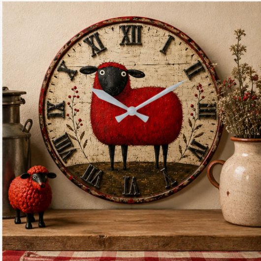 Red Sheep Grote Klok