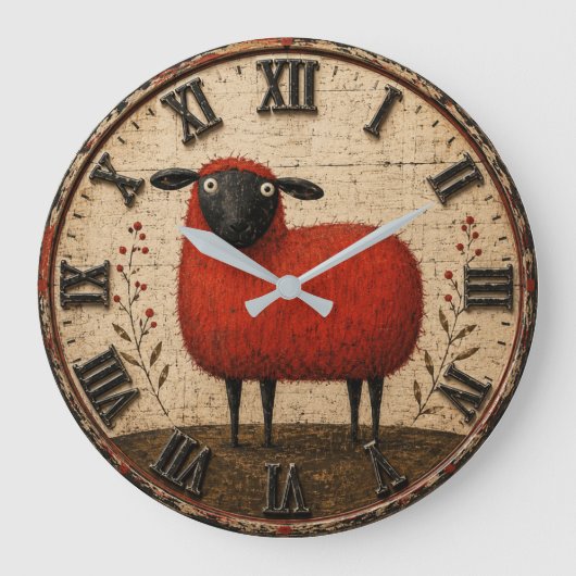 Red Sheep Grote Klok (Voorkant)