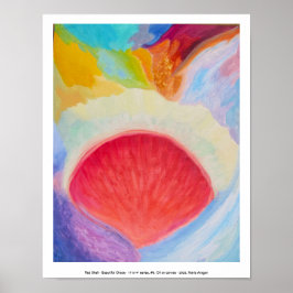 Red Shell - Mooie Chaos, 11" x 14" serie, #5 Poster