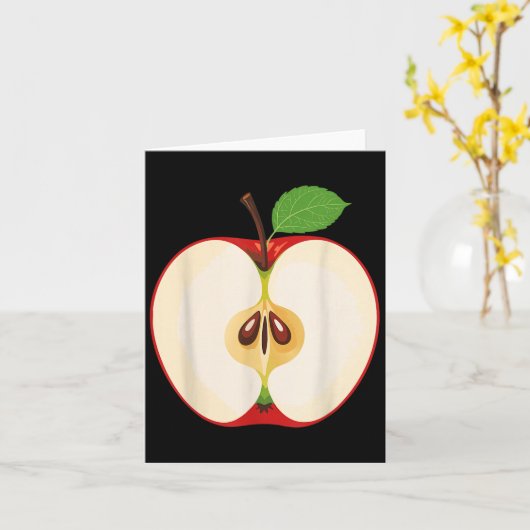 Red Shirt Adult Men Women Kids Costume  Kaart (Gele Bloem)