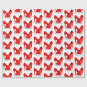 Red Shoe Birthday Cadeaupapier (Vlak)